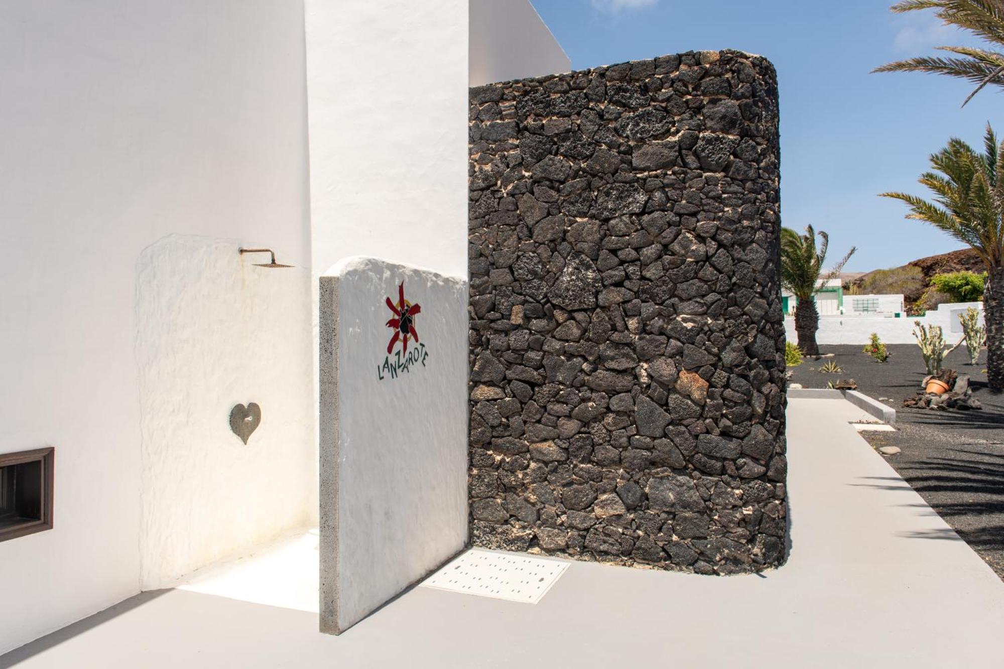 Villa Blanca Nudist Place Charco del Palo Exterior photo