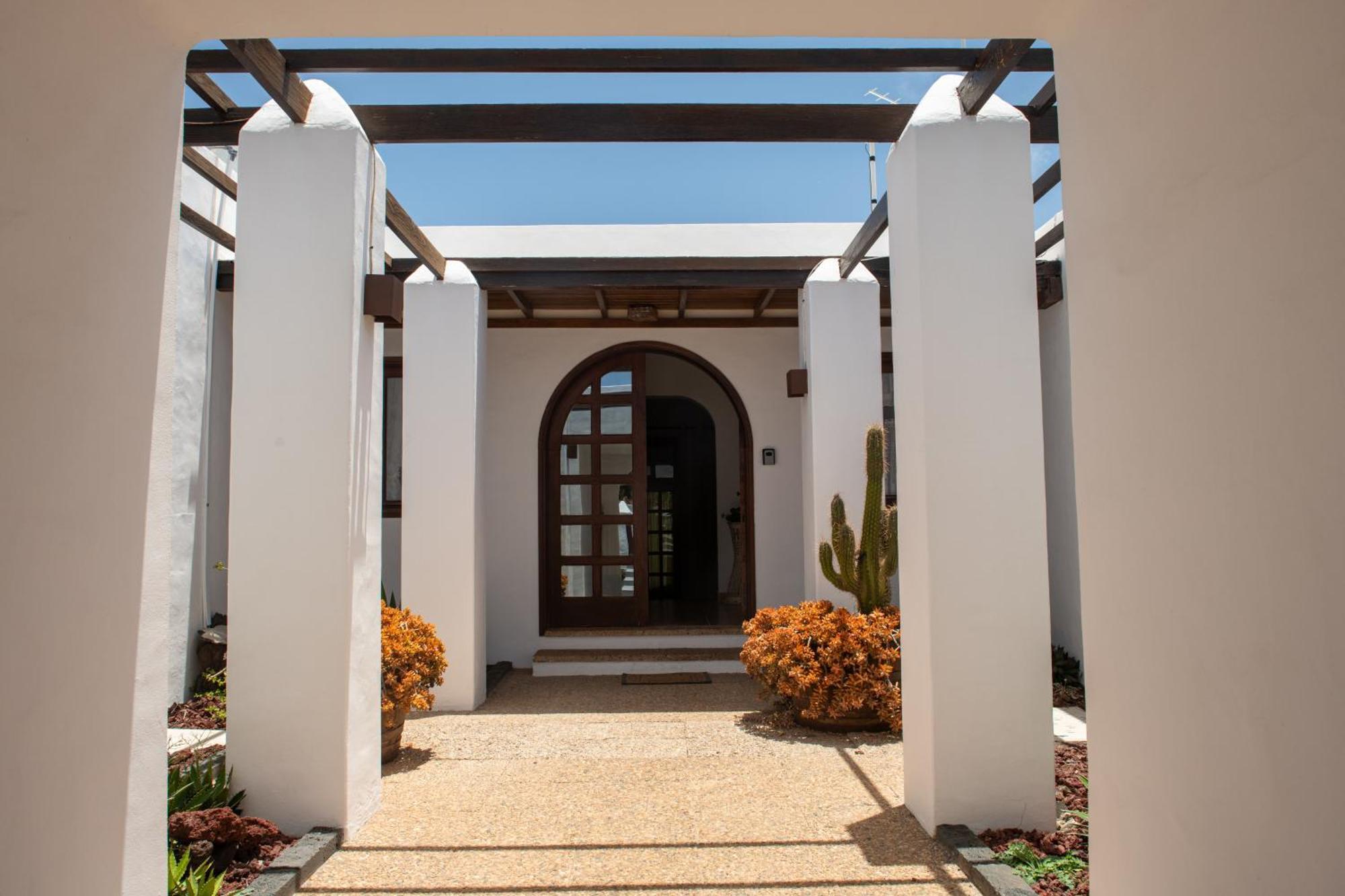 Villa Blanca Nudist Place Charco del Palo Exterior photo