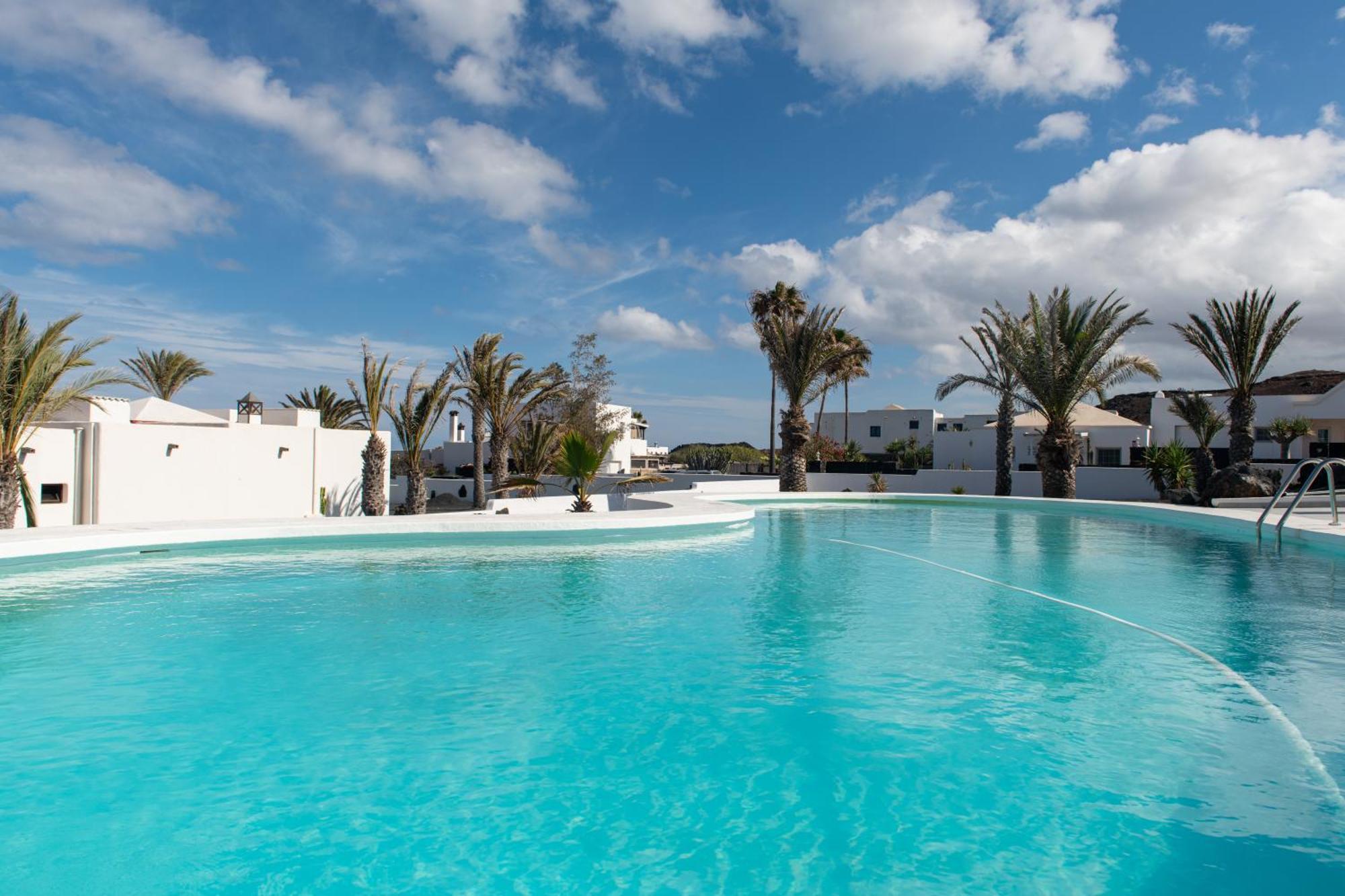 Villa Blanca Nudist Place Charco del Palo Exterior photo